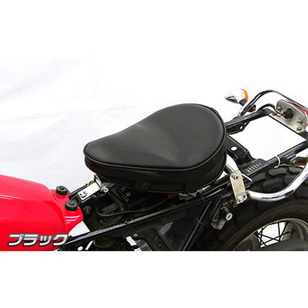 汎用ソロシート　新品未使用 汎用 ソロシート サドルシート スプリング セット シングル シート