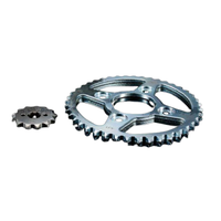 多段式スプロケット シルバー 金属製 多段式スプロケット シルバー 金属製 ISA(アイ・エス・エー) リア