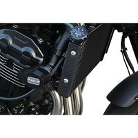 ラジエーターサイドカバー 左右セット ドライカーボン 平織り/艶消し