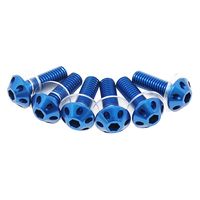 スクリーンボルト 6本 チタン - バイク