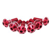 スクリーンボルト 6本 チタン - バイク