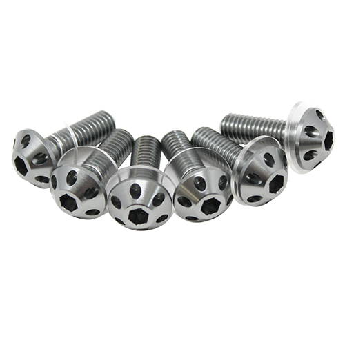 スクリーンボルト 6本 チタン - バイク