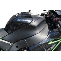 タンクサイドカバー 左右セット ドライカーボン 綾織り/艶消し - バイク