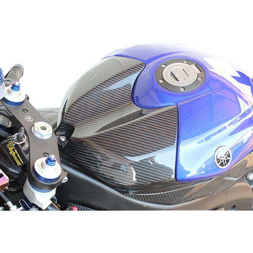 yzf-r6 BN6型　タンクトップカバー　カーボン SPEEDRA タンクトップカバー ドライカーボン | YAMAHA,401cc