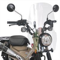 アドベンチャーウインドシールド ラージタイプ ライトスモーク CT125