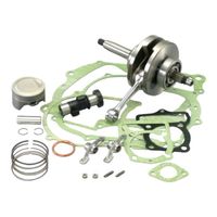 ★実働　HONDA ホンダ　エイプ100 エンジン本体のみ　ヨシムラ製115ccボアアップ　ヨシムラヘッド　オイルクーラー付き ヨシムラヘッド115ccキット エイプ100/XR100 モタード/NSF100 - バイク