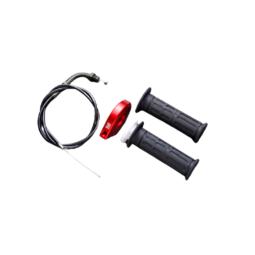 スロットルセット TM-MJN/CRミニ RD - バイク