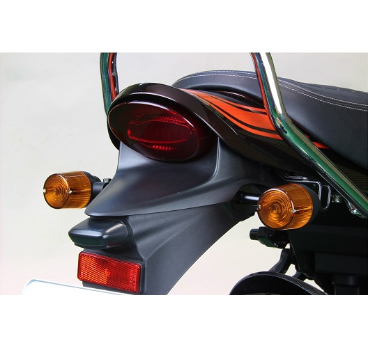 ※ひびあずゆづ POSHフェイス　z900rsスーパーバイクウィンカー ポッシュフェイスのZ900RS/CAFE用ウインカーにカスタムの定番スモーク