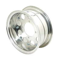 アルミホイールSET(8インチ) ケミカルPL - バイク