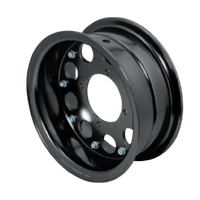 アルミホイールSET(8インチ) ケミカルPL - バイク