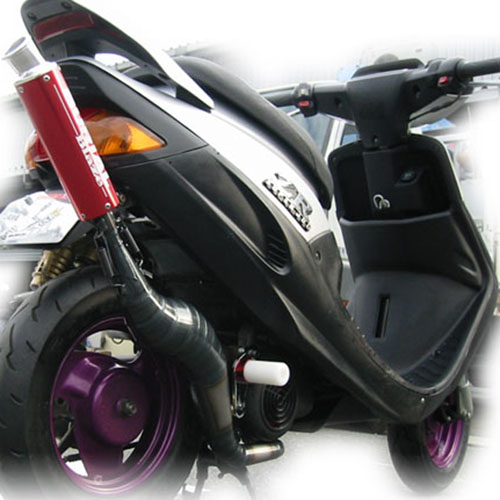 ブレイズチャンバー JOG-ZR(-99) レッド - バイク