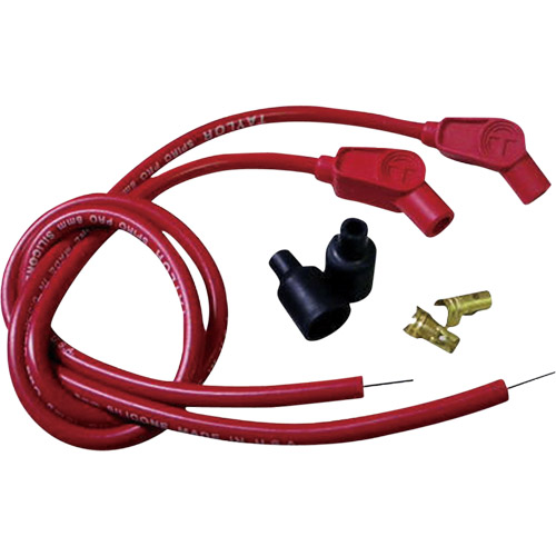 テイラープラグコード45°赤 - バイク