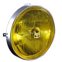 888ドライビングランプ フルキット クリアーレンズ/メッキケース - バイク