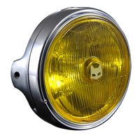 889ドライビングランプユニット 180φ汎用 イエローレンズ - バイク