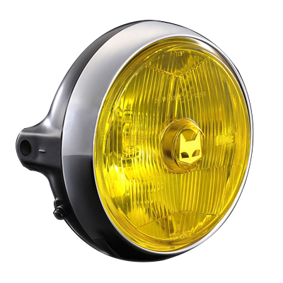 888ドライビングランプ フルキット イエローレンズ/ブラックケース