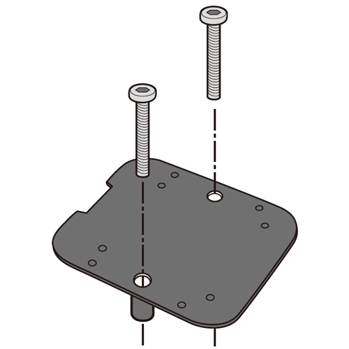SHAD専用スペシャルフィッティングキット CT125ハンターカブ(20-25