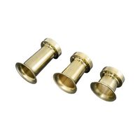 CR用ビレットエアファンネル 真鍮製 ロング/70mm - バイク