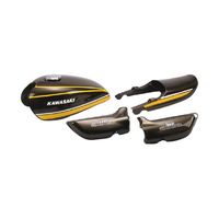 Z1/Z2 75 Bモデル 玉虫ブルー 外装4点セット 16L - バイク