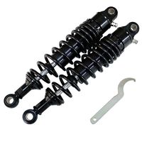リアショック 320mm ブラック/ブラック - バイク