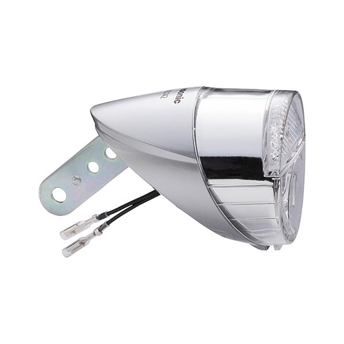純正部品】LEDハブダイナモ専用ライト リフレクター付 シルバー