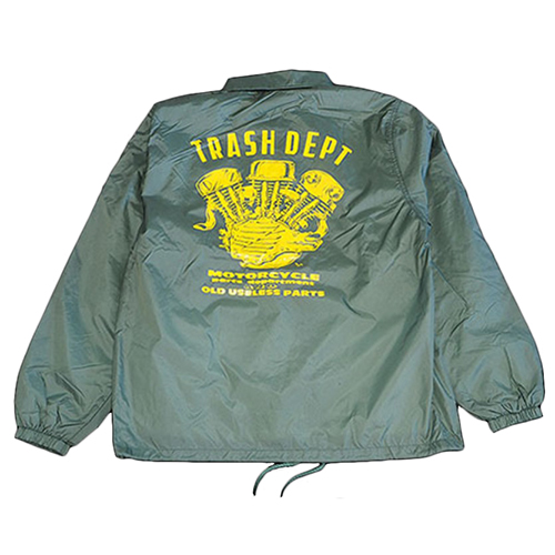 026870 オリジナルコーチジャケット グリーン M - バイク