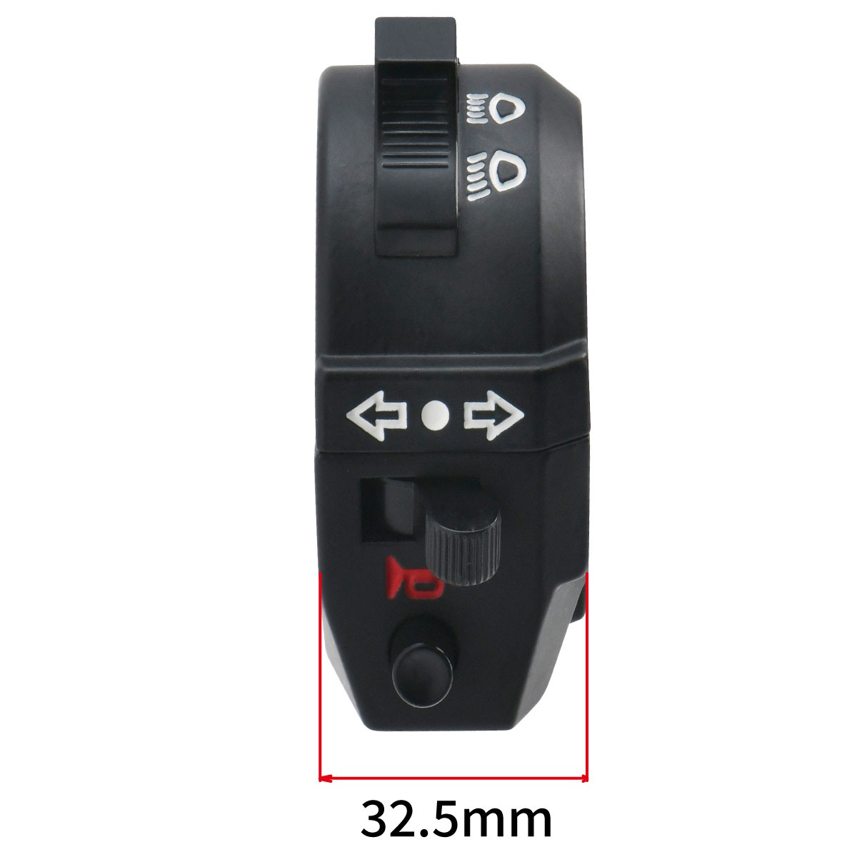 モトレッド EZ電装キット用ウィンカー/ホーンスイッチ - バイク