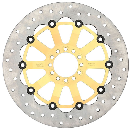 SUNSTAR ブレーキディスク KC-102H φ320mm　XJR1200 カスタムタイプ フロントディスクローター KC-102H - バイク
