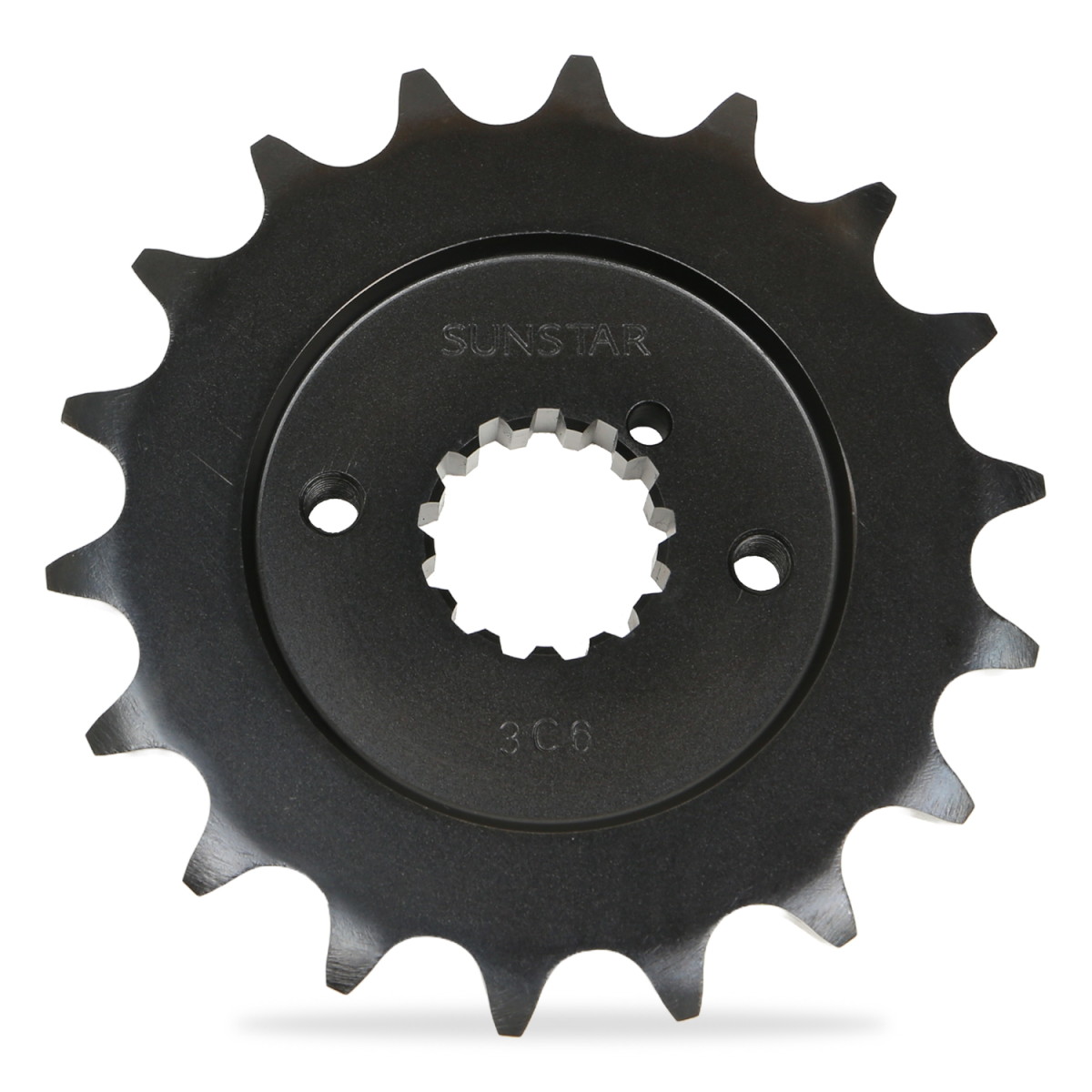 3C6-18 フロントスプロケット 18T - バイク