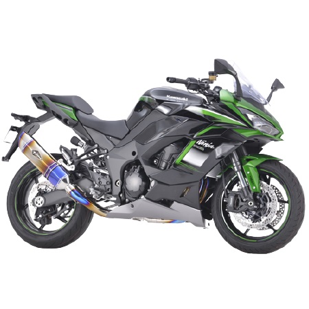 リアルスペック シングル UP Type チタンドラッグブルー Ninja 1000SX