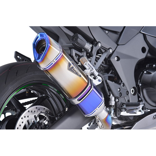 リアルスペック シングル UP Type チタンドラッグブルー Ninja 1000SX