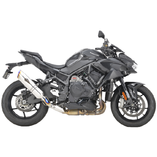 リアルスペック スリップオン チタンポリッシュ Z H2/SE(20〜) - バイク