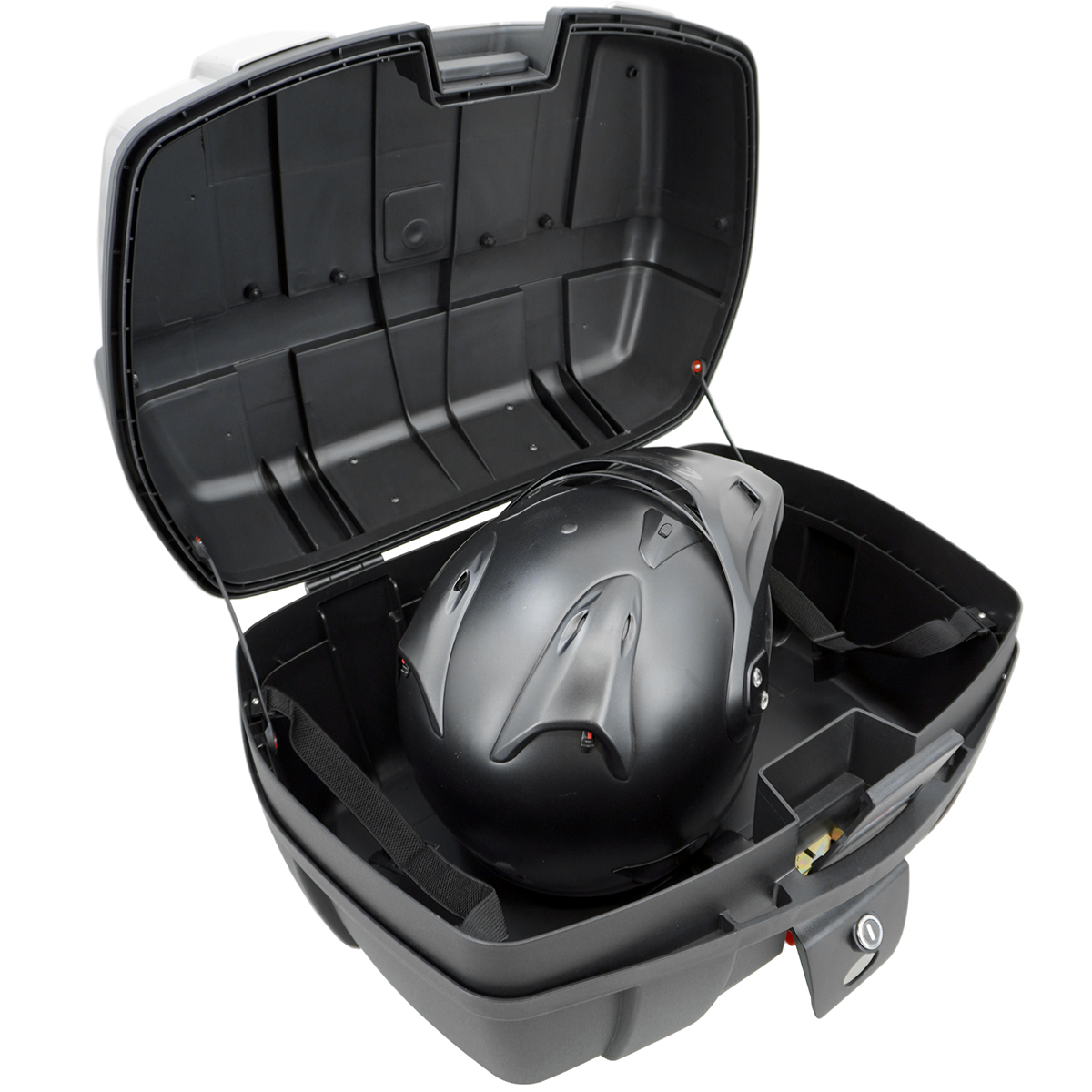 BB47ADV-SI モトボワットリアボックス 47L ブラック/シルバー - バイク