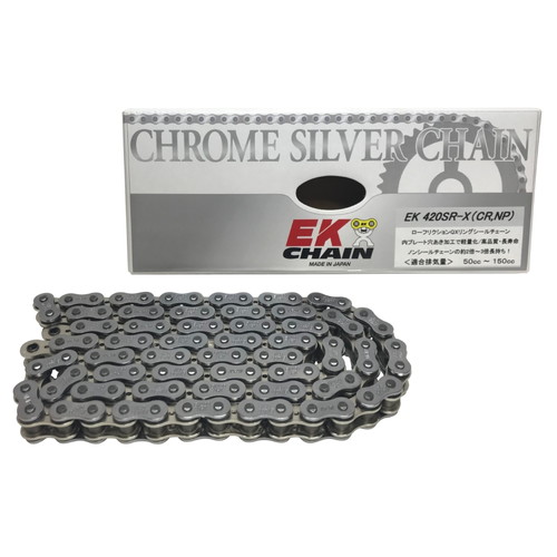 SRXシリーズ 428SRX2-130L シルバー MLJ(カシメジョイント) - バイク