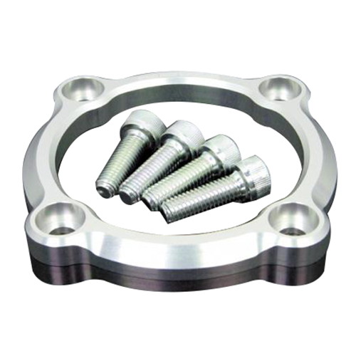 アルミ削り出しハブリング シルバー - バイク