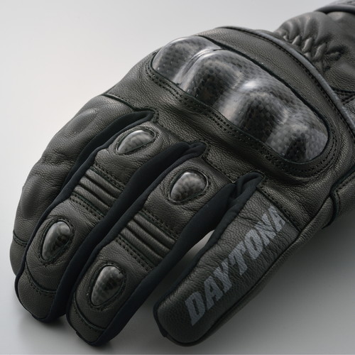 HBG-068 AWスポーツロンググローブ Lサイズ 秋冬 ブラック - バイク