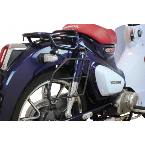サイドバッグサポート 右側 ブラック スーパーカブC125 - バイク
