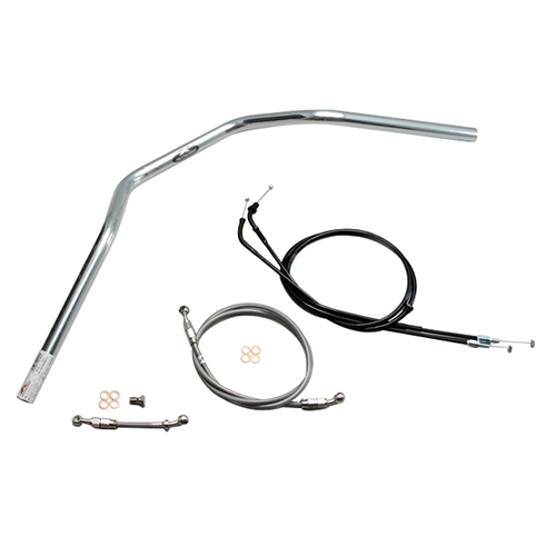Z2-TYPE ハンドルセット クロームメッキ H037-078C - バイク
