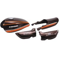 Z1/Z2 74 Aモデル イエロータイガー 外装4点セット 16L - バイク