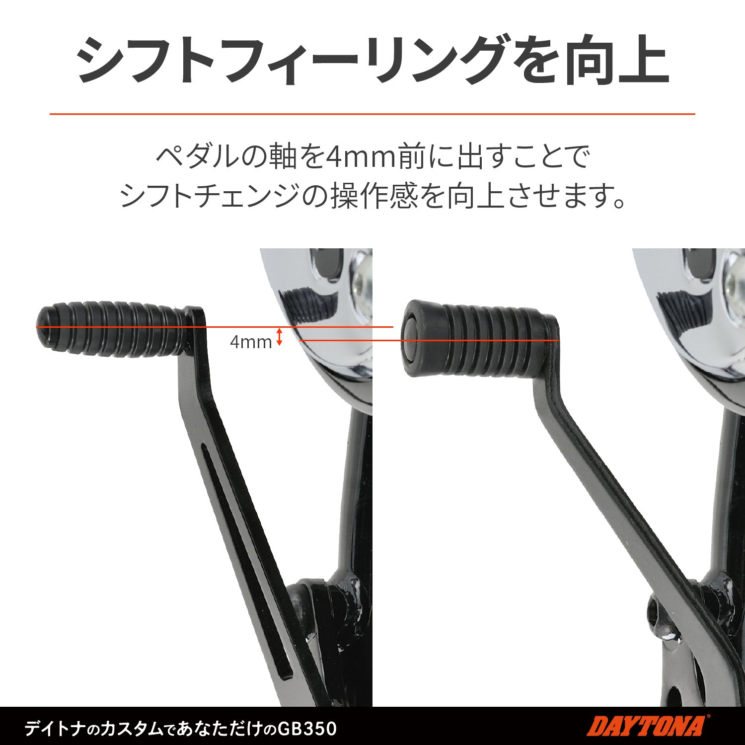 チェンジペダルキット GB350 - バイク