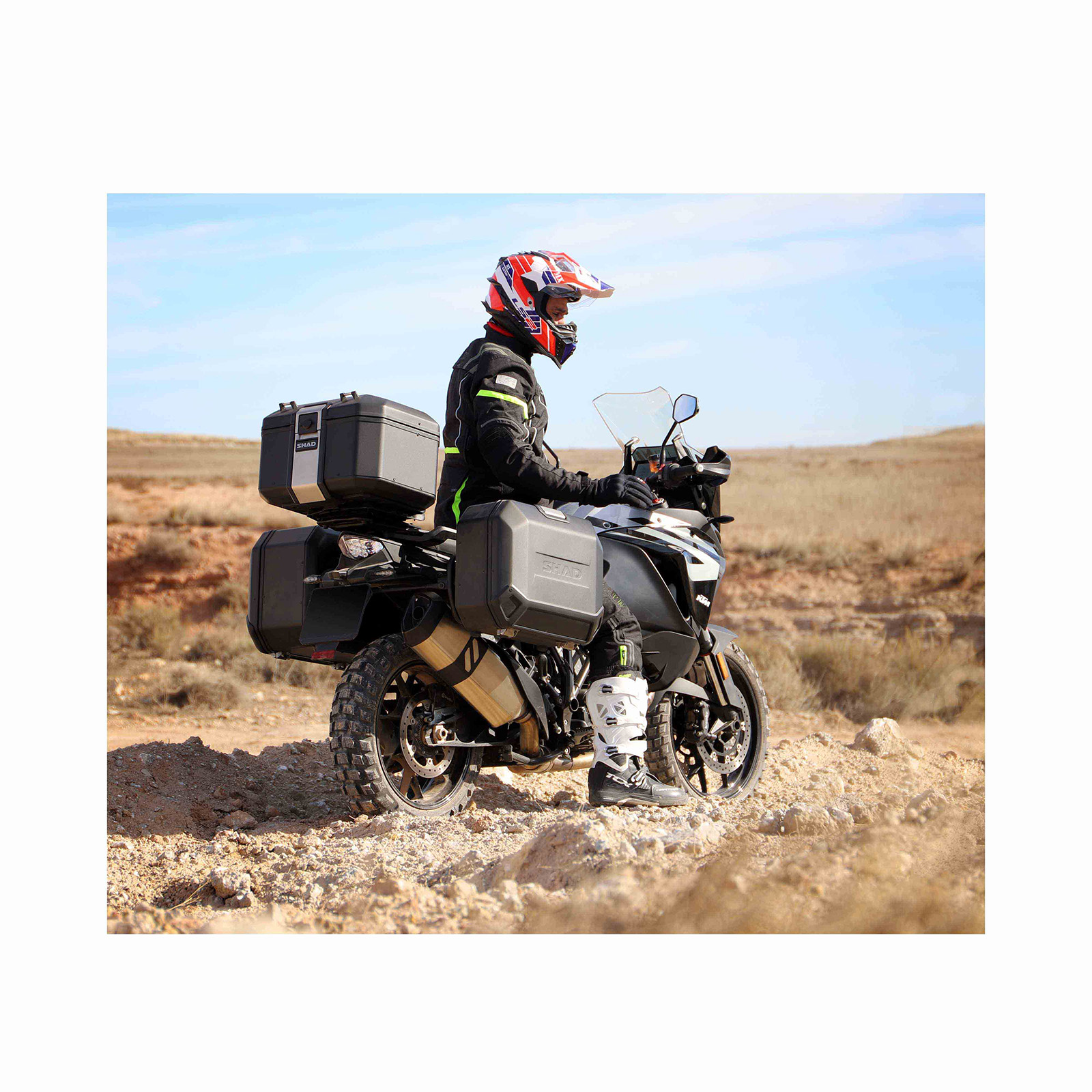 セット品】TR47 TERRA サイドケース ブラック 左右セット - バイク