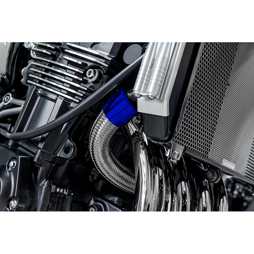 ラジエターホース コアIN Z900RS 21- ブルー - バイク