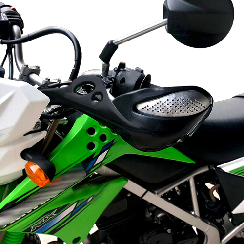 オフロードバイクハンドガード 22mm ブラック - バイク