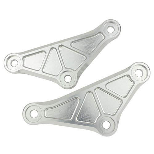 リアサスリンクプレート シルバー Z900RS/CAFE - バイク