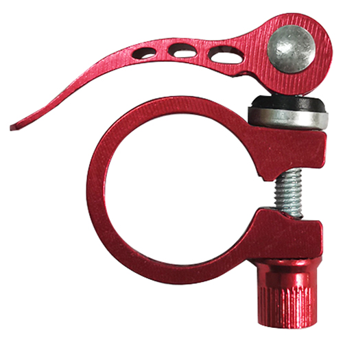 自転車用シートクランプ レッド - 自転車