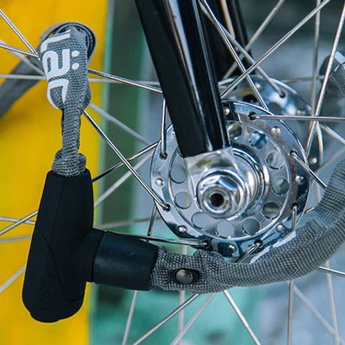 シリコンヘッド チェーンロック(ディングキー) SUPREME ブラック - 自転車