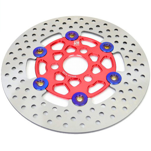 アドレスV125 ビッグローター200mm タイプ5 レッド - バイク