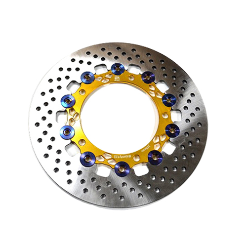 ディスクローター 245mm マジェスティ125 ゴールド - バイク