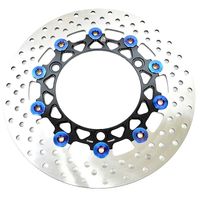 ビッグローター 260mm NMAX125/155 ブルー - バイク