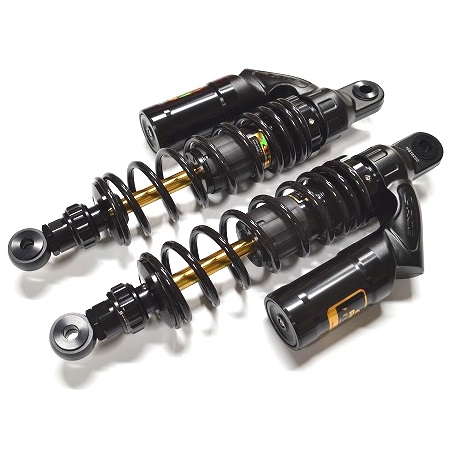 リアショック減衰調整式 335-340mm VSシリーズ ブラック - バイク
