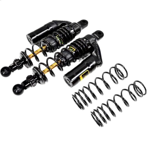 専用RCB サスペンション減衰調整 チタンコートロッド335mm モンキー125 RCB リアショック【335mm】MB-2シリーズ【プレミアムブラック